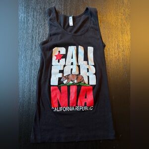 California Republic Black Tank Top (NEW without Tags)
